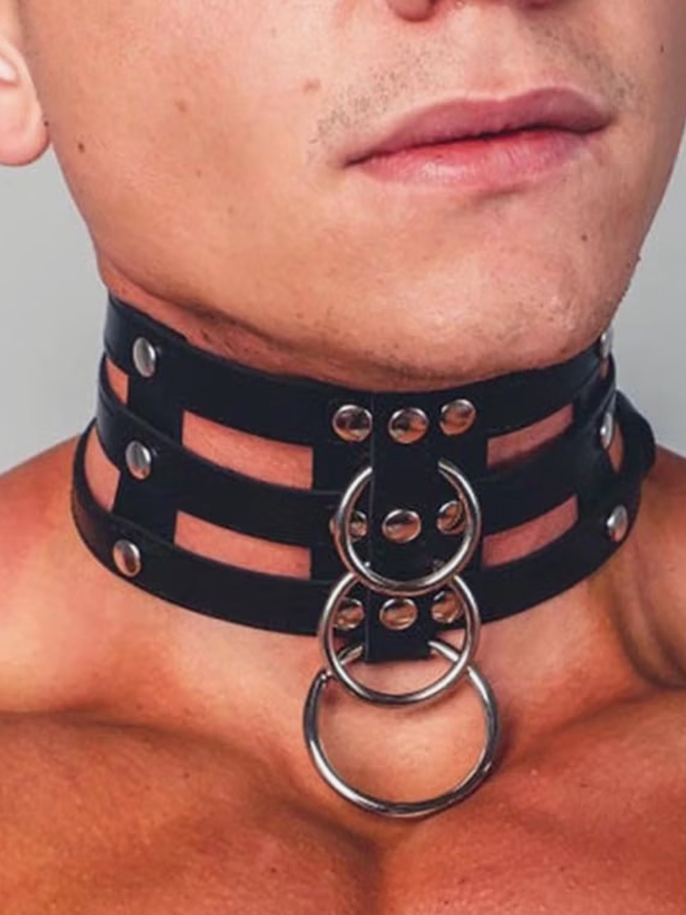 BDSM MENS HARNESS BONDAGE 2pc set